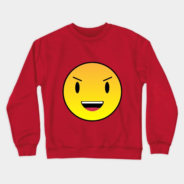 Troublemaker Emoji Crewneck Sweatshirt by GorsskyVlogs